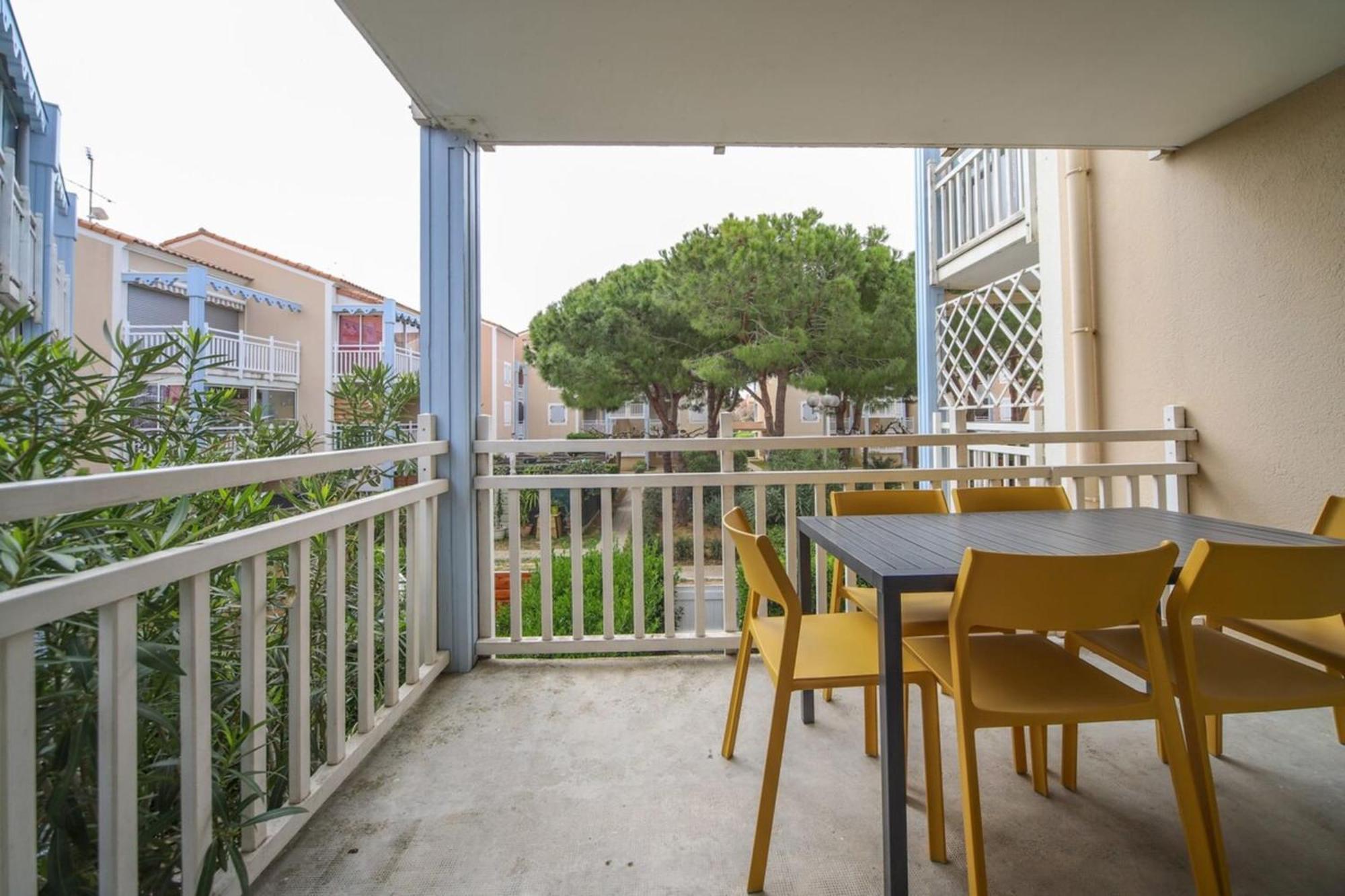 T2 Tamaris Piscine Proche Mer Palavas Parking 외부 사진